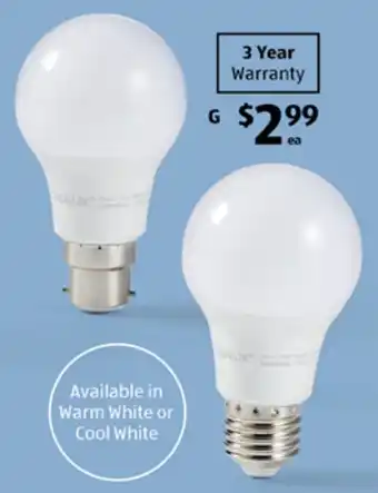 A60 LED Globes