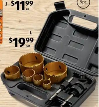 ALDI Hole Saw Set offer