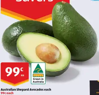 ALDI Australian Shepard Avocados offer