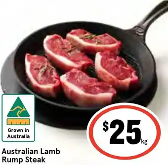 IGA Australian Lamb Rump Steak offer