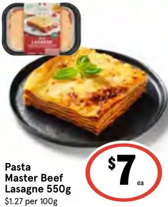 IGA Pasta Master Beef Lasagne 550g offer