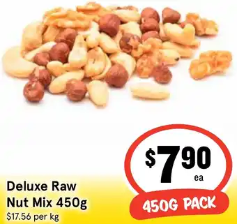 IGA Deluxe Raw Nut Mix 450g offer