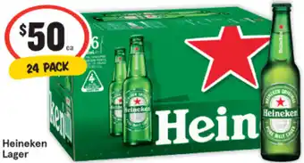 IGA Heineken Lager offer