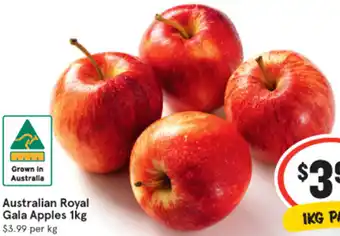 IGA Australian Royal Gala Apples 1kg offer