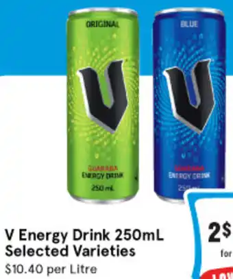 IGA V Energy Drink 250mL offer