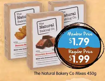 Spudshed The Natural Bakery Co Mixes 450g offer