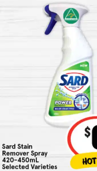 IGA Sard Stain Remover Spray 420-450mL offer