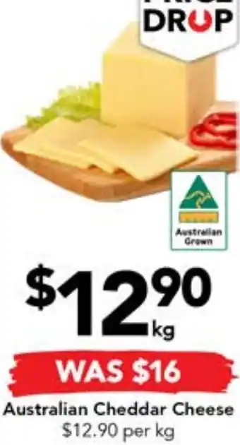 Drakes Australian Cheddar Cheese offer