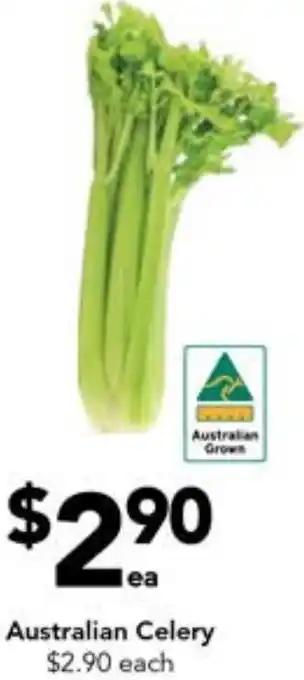 Drakes Australian Celery offer