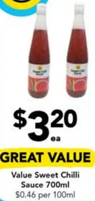 Drakes Value Sweet Chilli Sauce 700ml offer