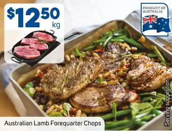 Foodland Australian Lamb Forequarter Chops offer