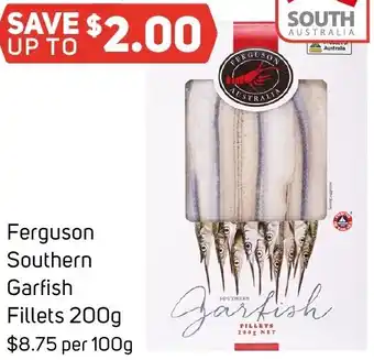 Foodland Ferguson Southern Garfish Fillets 200g offer