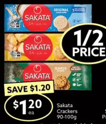 Sakata Crackers 90-100g