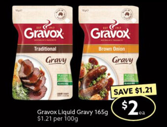 Gravox Liquid Gravy 165g