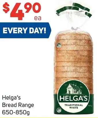 Foodland Helga's Bread Range 650-850g offer