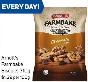 Foodland Arnott's Farmbake Biscuits 310g offer