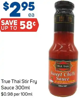 Foodland True Thai Stir Fry Sauce 300ml offer