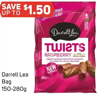 Foodland Darrell Lea Bag 150-280g offer