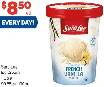 Foodland Sara Lee Ice Cream 1 Litre offer