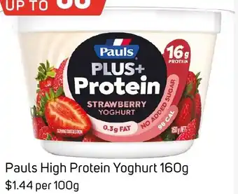 Foodland Pauls High Protein Yoghurt 160g offer