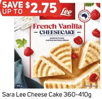 Foodland Sara Lee Cheese Cake 360-410g offer