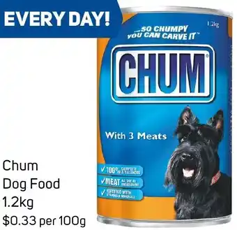 Foodland Chum Dog Food 1.2kg offer