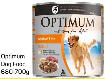 Foodland Optimum Dog Food 680-700g offer