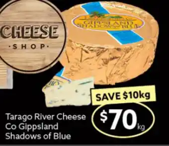 Ritchies Tarago River Cheese Co Gippsland Shadows of Blue offer