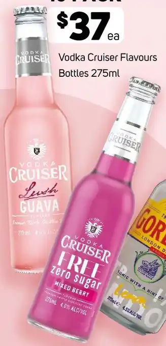 Foodland Vodka Cruiser Flavours Bottles 275ml offer