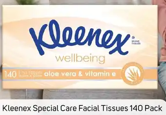 Foodland Kleenex Special Care Facial Tissues 140 Pack offer