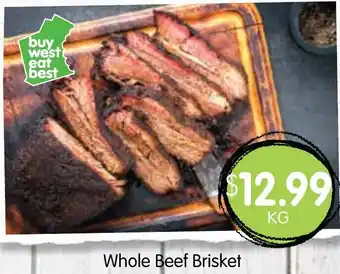 Spudshed Whole Beef Brisket offer