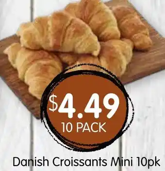 Spudshed Danish Croissants Mini 10pk offer
