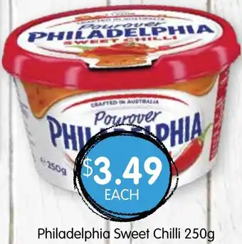 Spudshed Philadelphia Sweet Chilli 250g offer