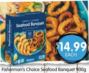 Spudshed Fisherman's Choice Seafood Banquet 900g offer