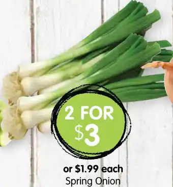 Spudshed Spring Onion offer