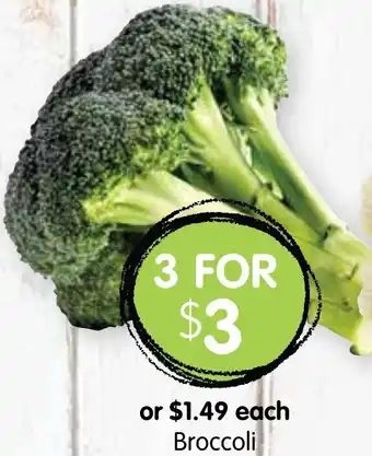 Spudshed Broccoli offer