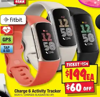 JB Hi-Fi Charge 6 Activity Tracker offer