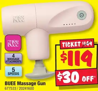 JB Hi-Fi BUEE Massage Gun offer