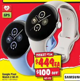 JB Hi-Fi Google Pixel Watch 2 Wi-Fi offer