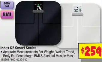 JB Hi-Fi Index S2 Smart Scales offer