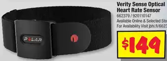 JB Hi-Fi Verity Sense Optical Heart Rate Sensor offer