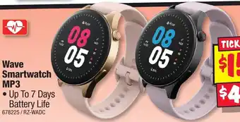 JB Hi-Fi Wave Smartwatch MP3 offer