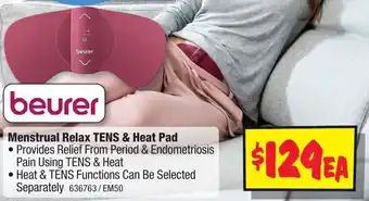 JB Hi-Fi Menstrual Relax TENS & Heat Pad offer