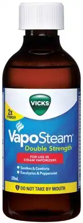 Discount Drug Stores Vicks VapoSteam Double Strength Inhalant 200mL offer