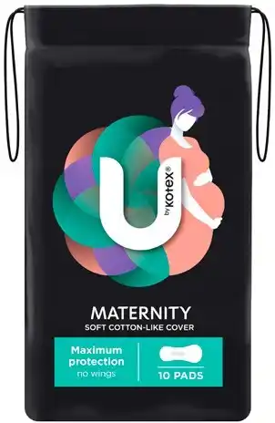 U By Kotex Maxi Maternity 10 Pads