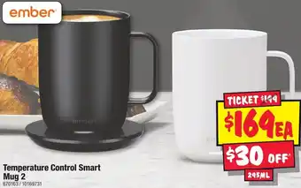 JB Hi-Fi Temperature Control Smart Mug 2 offer