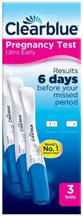 Discount Drug Stores Clearblue Early Detection Pregnancy Test 3 Pack offer