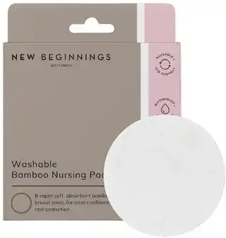 New Beginnings Washable Breast Pad 8 Pack
