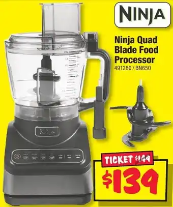 JB Hi-Fi Ninja Quad Blade Food Processor offer