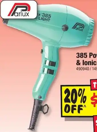 385 Powerlight Ceramic & Ionic Hair Dryer